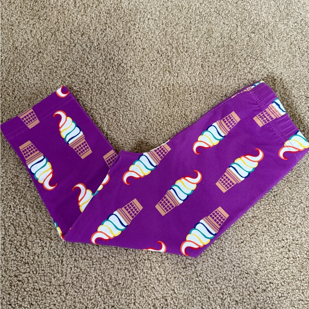 Hanna Andersson capri leggings size 6-7